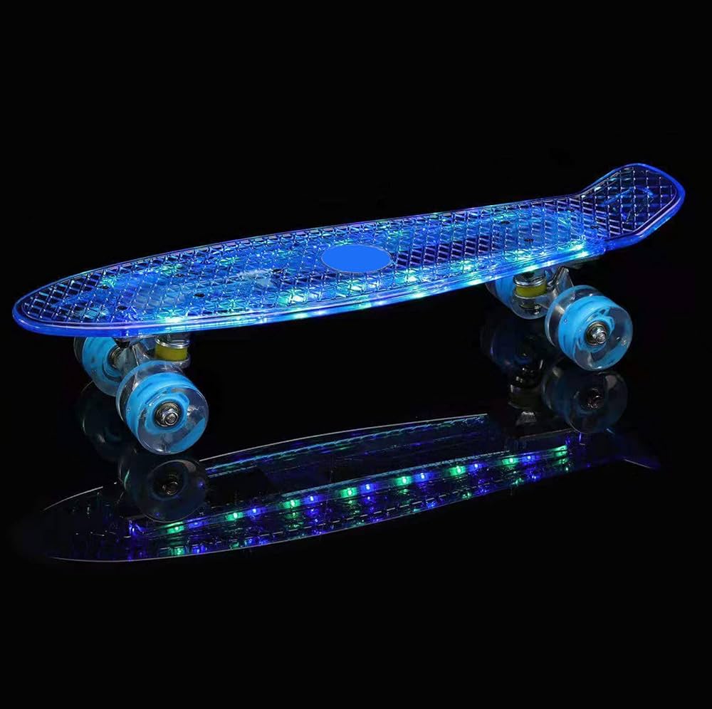 美品 elos スケートボード/LEDライト付き/袋付き 美品 elos スケートボード/LEDライト付き/袋付き 初心者にも
